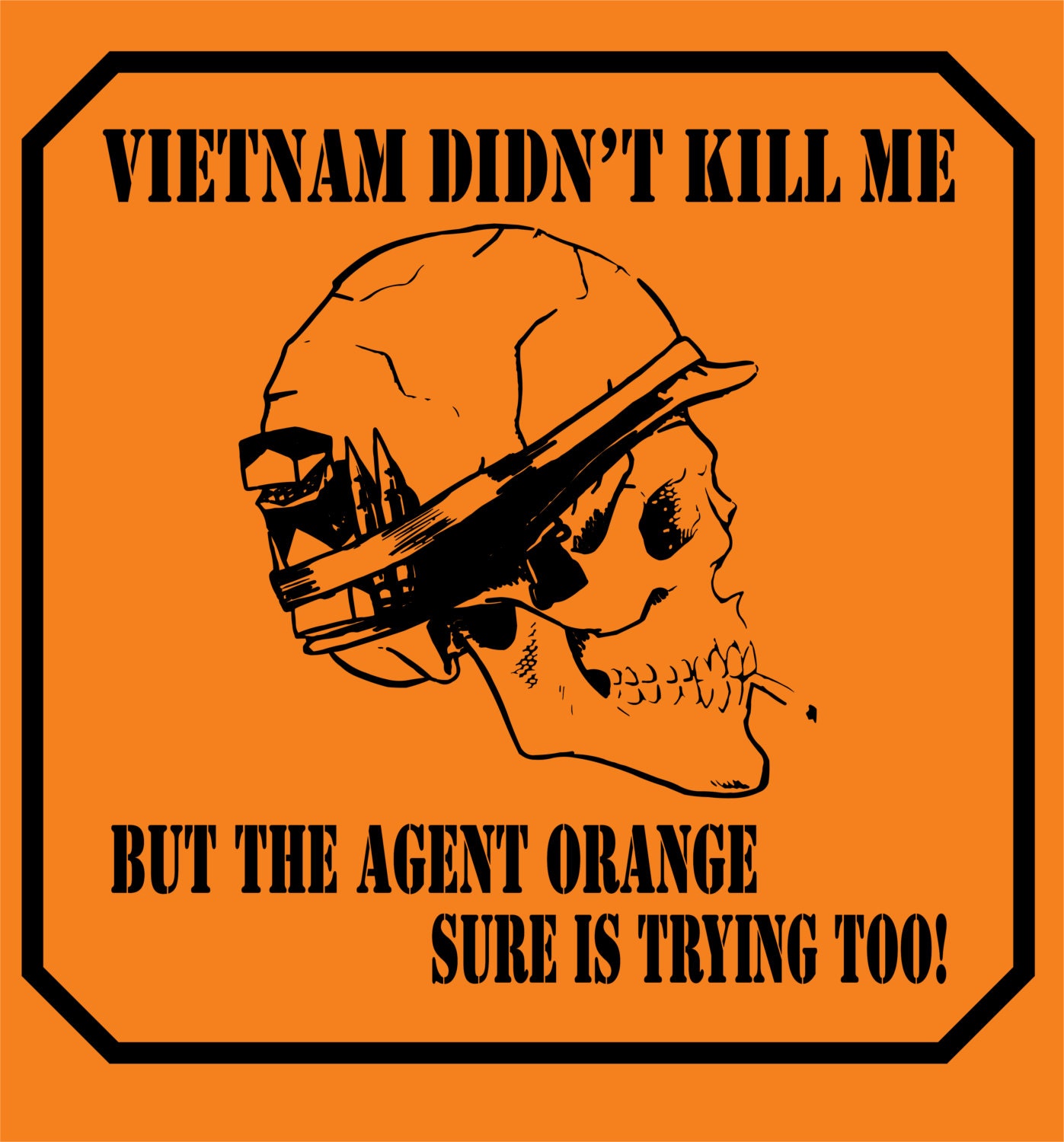 agent orange t shirt band