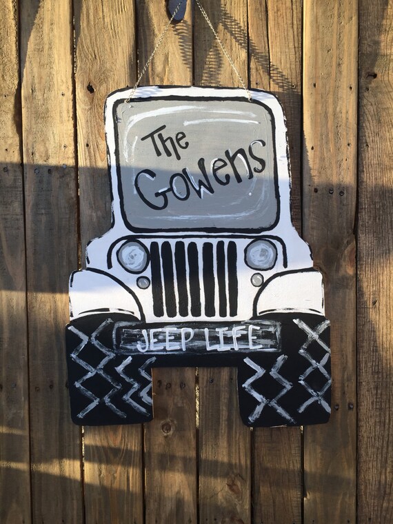 Jeep door hanger by SouthernCharmandCo on Etsy