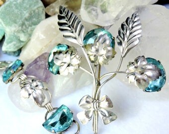 Brooch and Bracelet Set