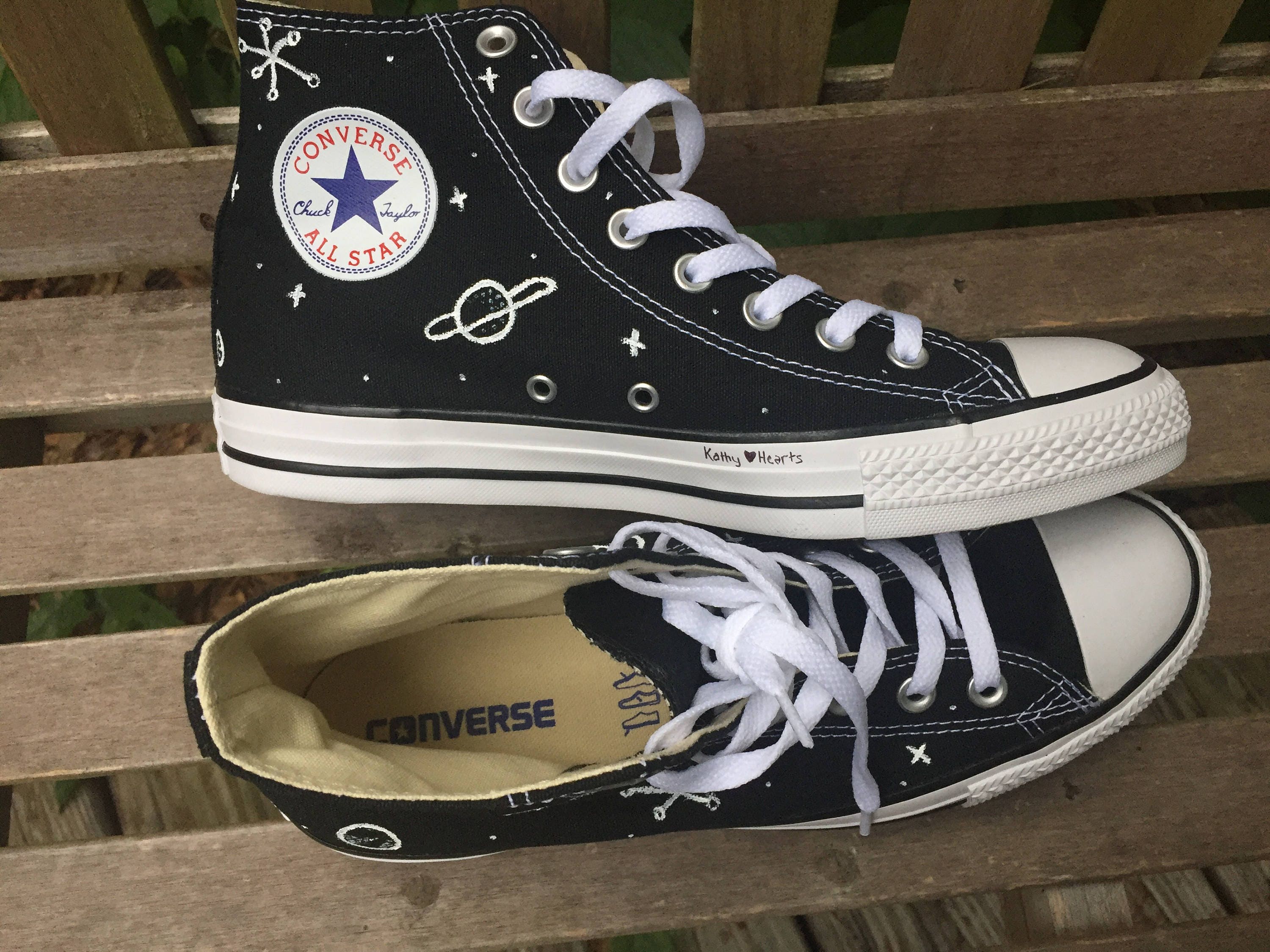 Simplistic Space Converse Shoes