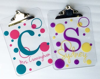 Personalized Clipboard, Teacher Clipboard, Nurse Clipboard, Monogram Clipboard,Coach Clipboard, Custom Clipboard, Teacher Gift,