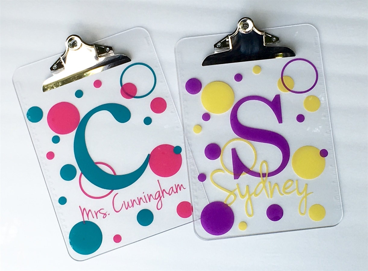 Personalized Clipboard Teacher Clipboard Nurse Clipboard