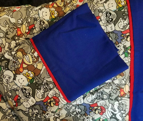 mario brothers pillow