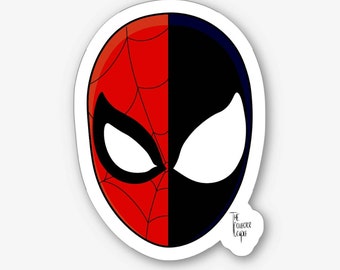 Spiderman sticker | Etsy