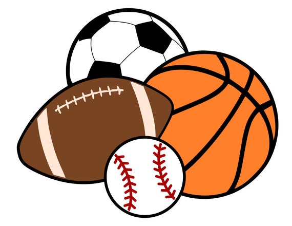 Download Sports Balls Basketball Soccer Football Baseball svg