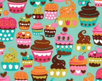 Cupcake Fabric by Michael Miller, Sweet Treats Fabric