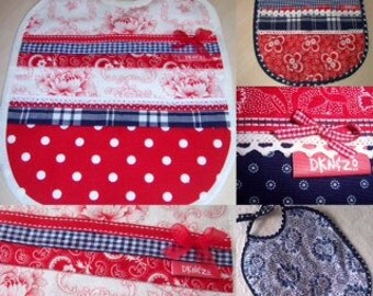 Slab made of genuine Dutch Folklore materials, double-sided, made in the colors that you like