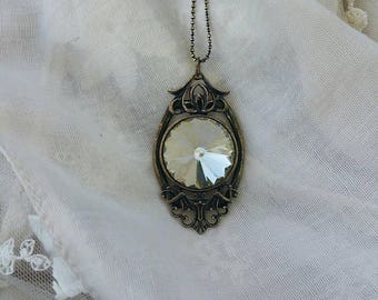 Rustic Gem Necklace