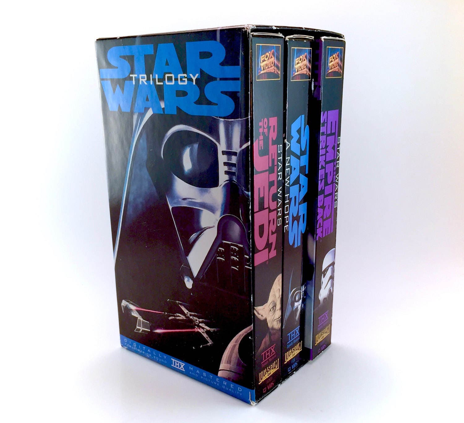 1988 star wars trilogy vhs box set