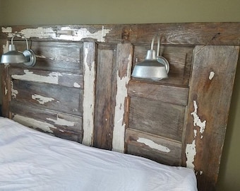 Handmade shabby chic headboard | Etsy