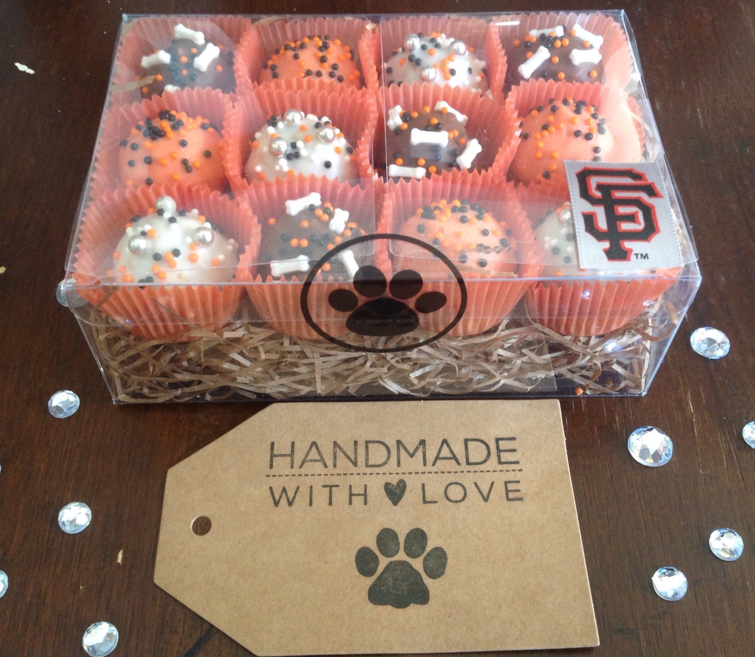 SF Giants dog treats gourmet dog treats peanut butter dog