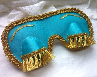 Breakfast at Tiffany’s and Audrey Hepburn in role of Holly Golightly sleeping mask, Cute handmade night sleep mask, Gift idea for her
