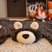 plush bear rug