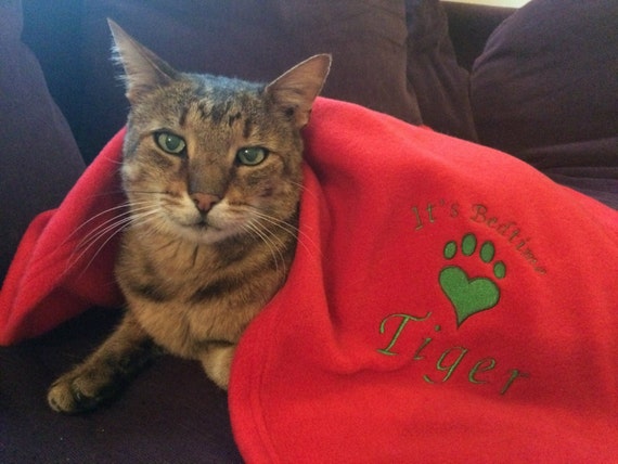 Park B. Smith® PB Paws Pet Cat Album Fleece Throw Blanket ...