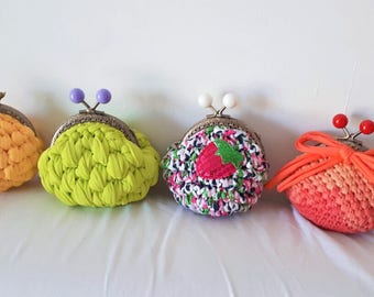 Coin purse clasp clic clac