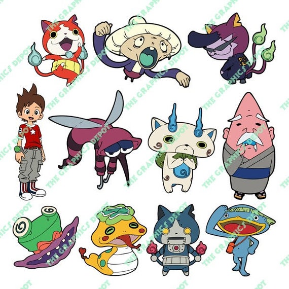 yo kai watch archivo svg archivo dxf