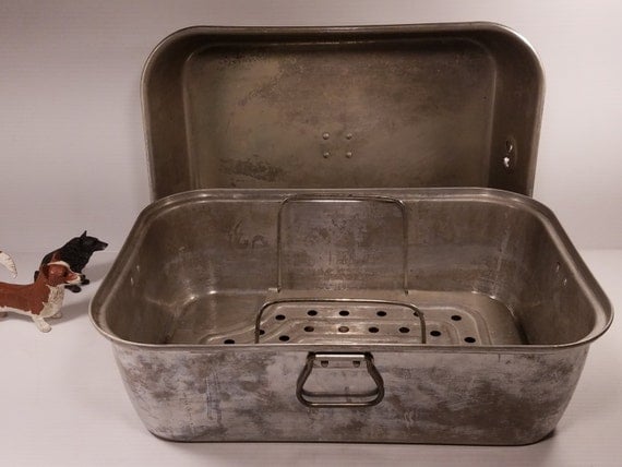 vintage-extra-large-aluminum-roasting-pan-with-vented-lid-and