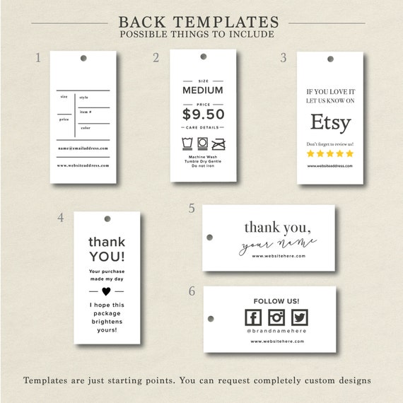 Care Instructions Custom Care Instructions Clothing Hang Tags Laundry Tags Care Tags Care Clothing Care Label Template