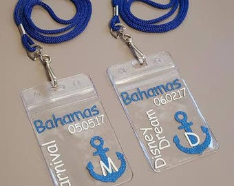 Custom Cruise Lanyards: Weddings, Birthdays, Family Vacations
