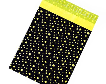 Stars Outer Space Printed Poly Mailers 10x13" - Pack of 100 FREE SHIPPING