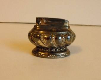 Ronson "Crown" Table Lighter Silver-Plated (699)