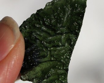 Moldavite Green Meteorite Stone Specimen