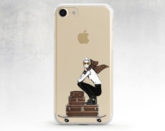 iPhone 7 Plus case Louis Vuitton iPhone 7 case clear case Louis Vuitton bags iphone 7 plus LV case iPhone 6s clear case Chanel iPhone 7 Plus