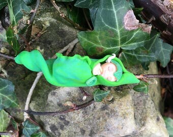 Sleeping fairy peapod
