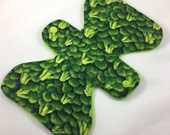 Broccoli - 7" inch - 3L - Reusable Cloth Pad
