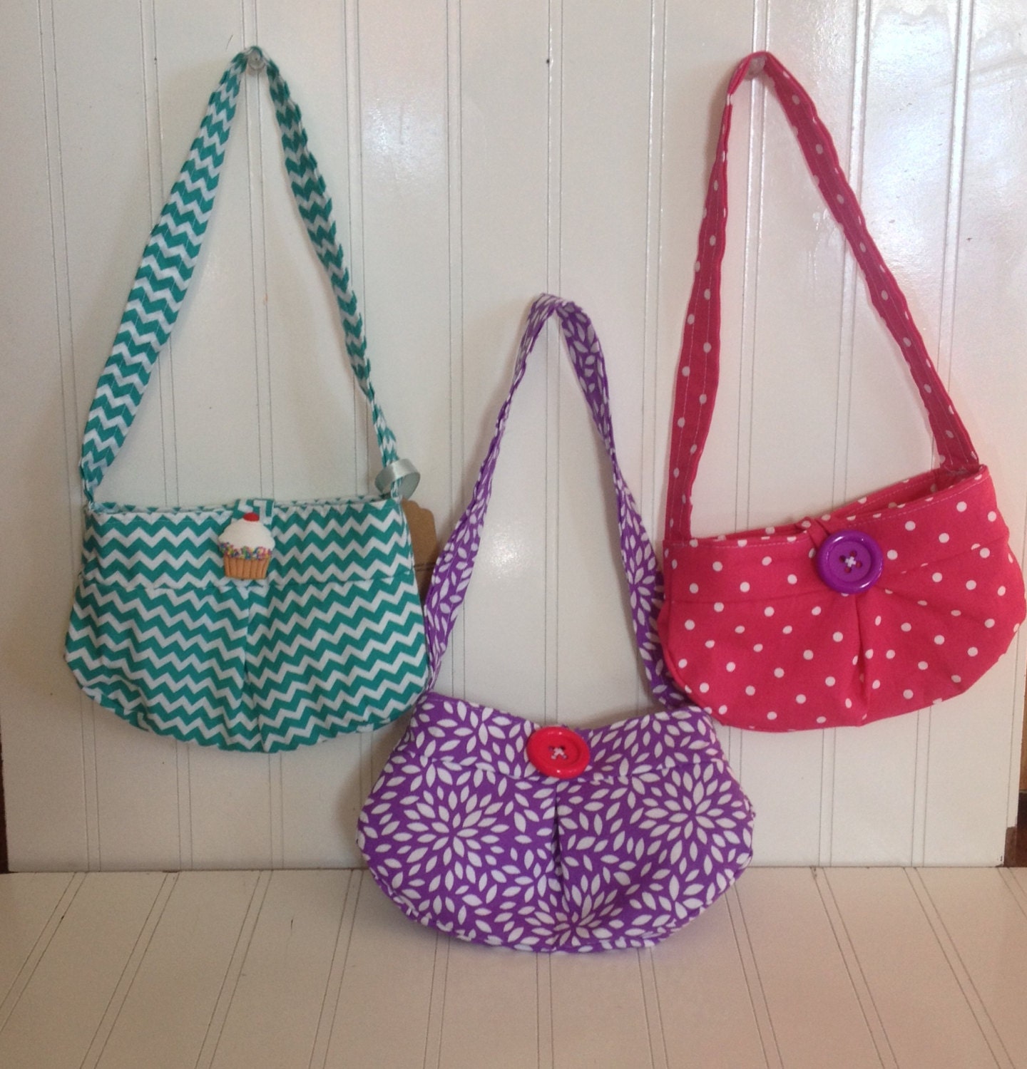 Little girl purses by ALittlePurseAndLove on Etsy