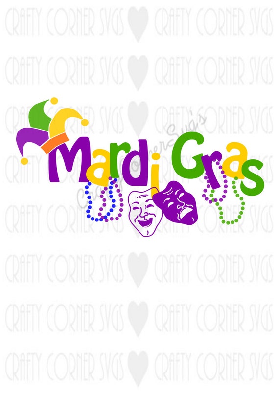Download Mardi Gras SVG-Cut File-Mardi Gras-Cricut-Silhouette-cute