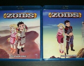 Zoids Chaotic Century (1999) Complete Series Season 1 & 2 Blu-ray Set UNCUT English Dub Anime HD Rare