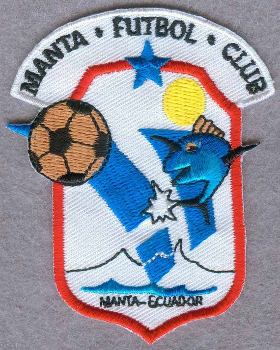 Manta Futbol Club Serie A Ecuador FC Football Soccer Badge