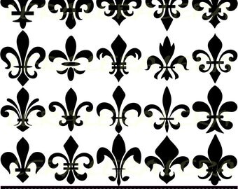 60 % OFF, Fleur De Lis Svg, Fleur De Lis Clipart, Fleur De Lis Silhouette, svg dxf ai cdr eps png, Fleur de liz Vector Files, Clipart Fleur