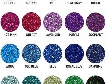 Glitter Heat Transfer Vinyl Sheets 12x20