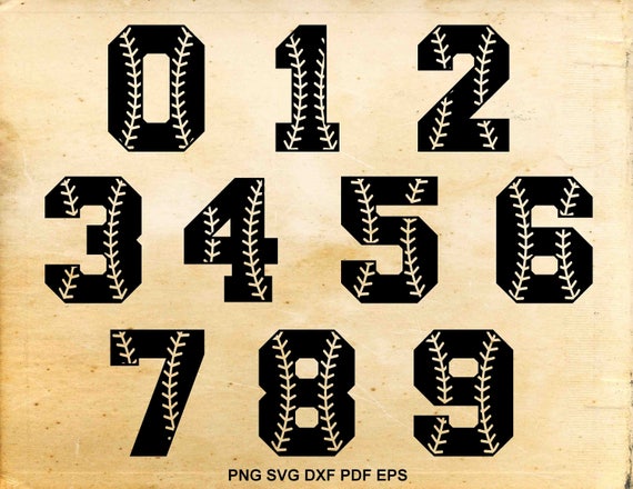 Free Free Baseball Numbers Svg Free 909 SVG PNG EPS DXF File