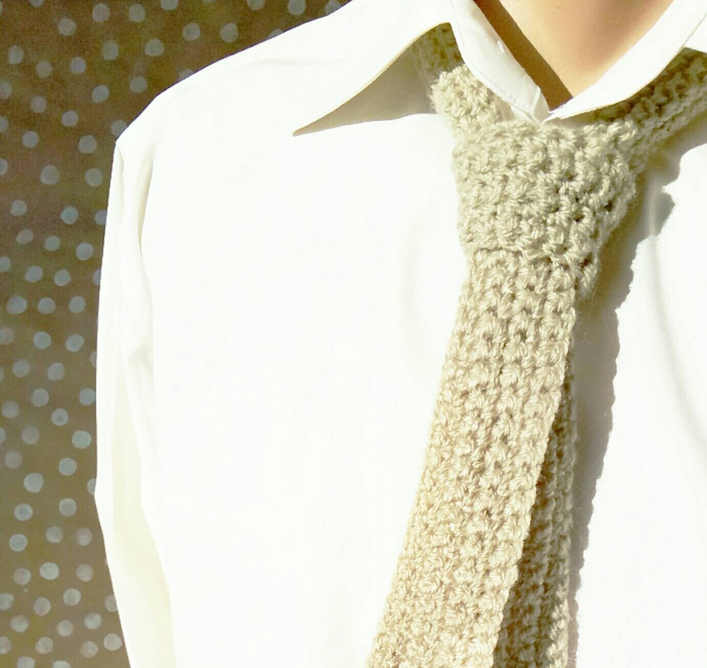 Tie Skinny Knitted Womens Necktie Hand Knitted Cravat