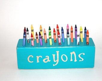 Crayon holder | Etsy