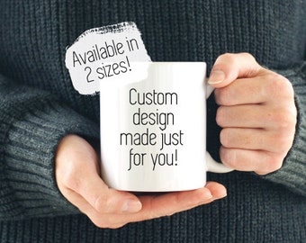 Custom Mug Quote / Personalized Mug / Coffee Mug / Personalized Gift / Gift for Her / Calligraphy Mug / Personalised Mug / Name Mug