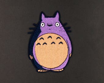 My Neighbor Totoro Patch Pattern Embroidered Animation Apparel Movie Hat patches Embroidered Iron on sew on patches