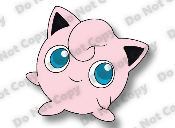 Download Jigglypuff SVG Pokemon SVG High Quality Layered Colors Cut