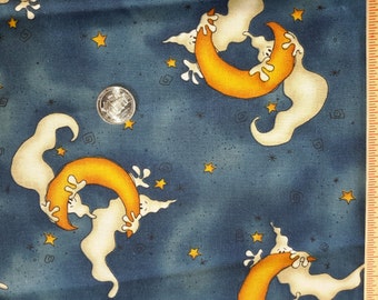 Quick as a Wink Fabric with Moon & Ghosts