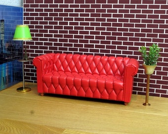 Sofa for dolls, Monster High, OOAK, Barbie