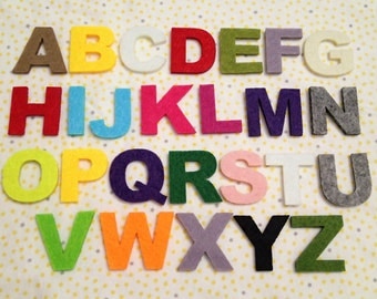 Felt Alphabet - 26pcs