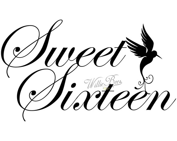 Free Free 156 Happy Sweet 16 Svg SVG PNG EPS DXF File