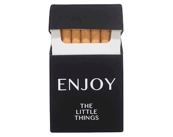 Cigarette Case Étui à cigarettes Caja de cigarrillos Zigarettenetui Pitillera Portasigarette Silico Treat Your Joy
