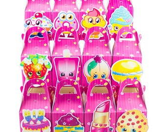 Shopkins favour box, Shopkins candy box, Shopkins goody bag, Shopkins Treat bag