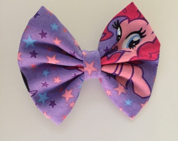 My Little Pony fabric hair bow