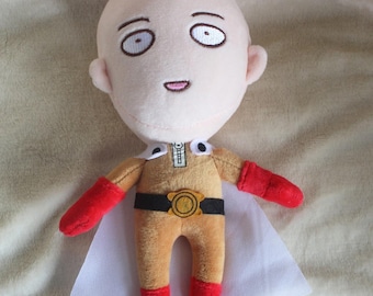 One Punch Man Anime Plush Plushie Stuffed Toy Doll Cute Kawaii Merchandise Gift Oppai