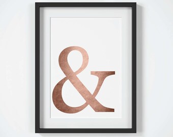 Ampersand Wall Art ampersand wall art | etsy Ampersand Wall Art ampersand wall art | etsy